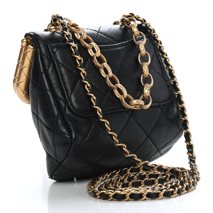 Chanel Lambskin Quilted Small My Crush Bag Black 2 of 8