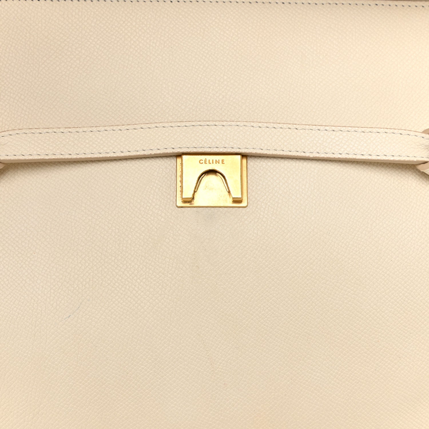Celine Grained Calfskin Mini Belt Bag White 19 of 28