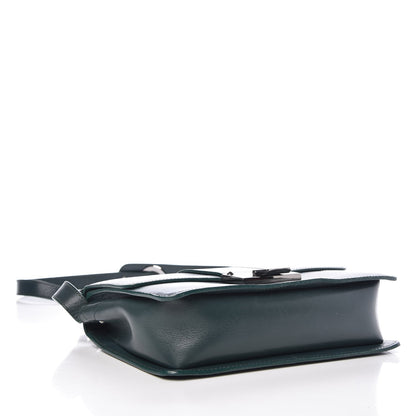 Jimmy Choo Smooth Calfskin Rebel Crossbody Bag Evergreen 4 of 9