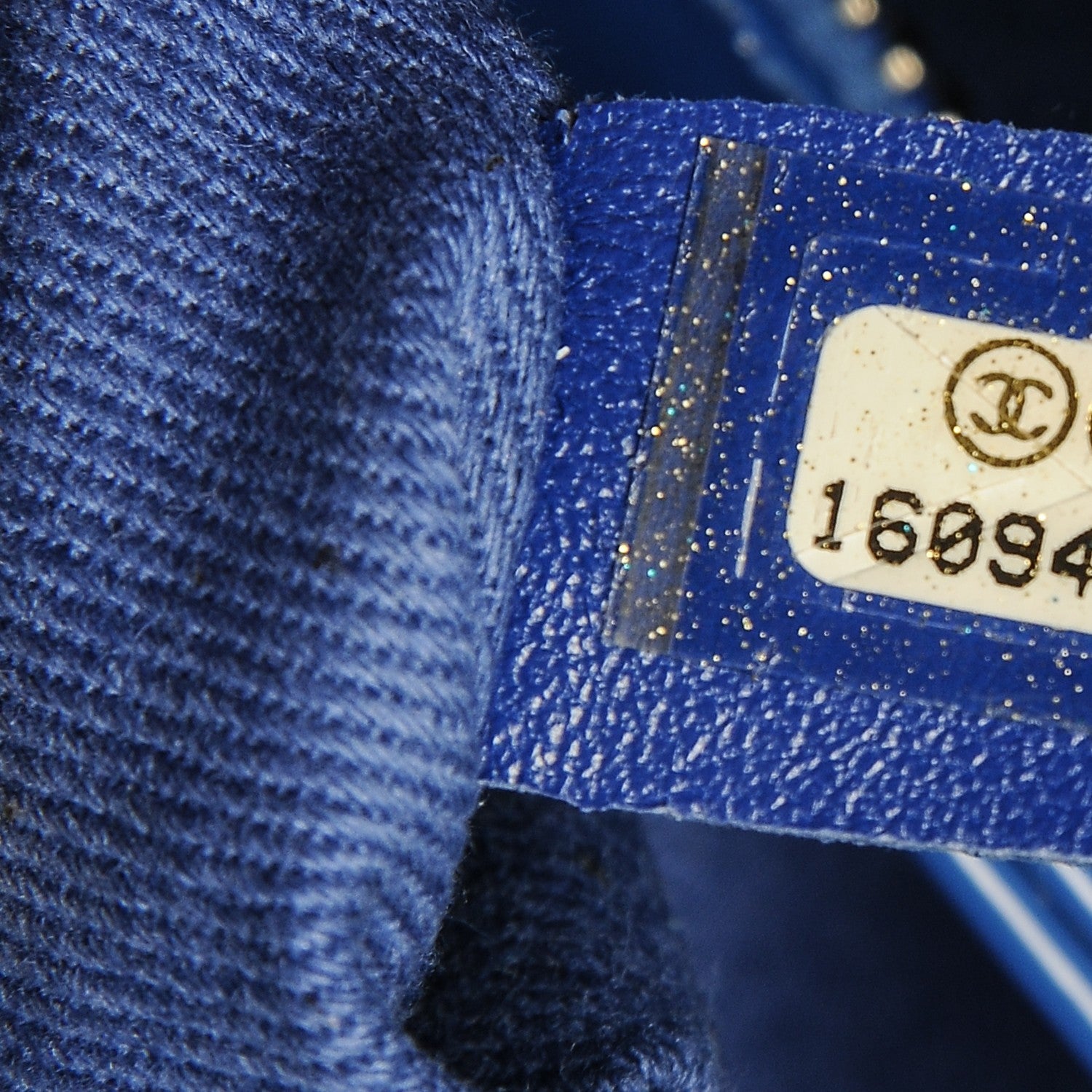 Chanel Patent Quilted Medium Just Mademoiselle Blue 7 of 7