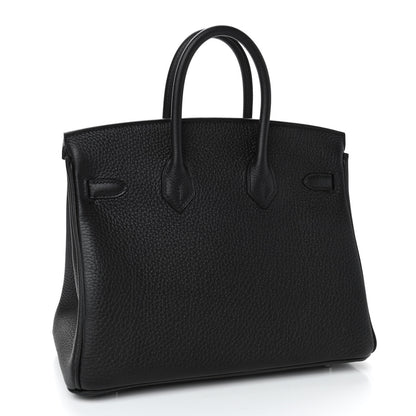 Hermes Togo Birkin 25 Black 2 of 10