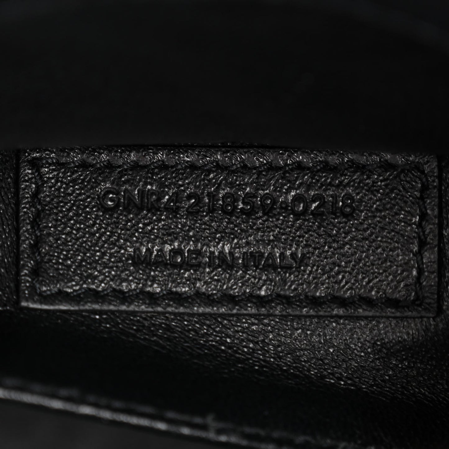Calfskin Baby Sac De Jour Black