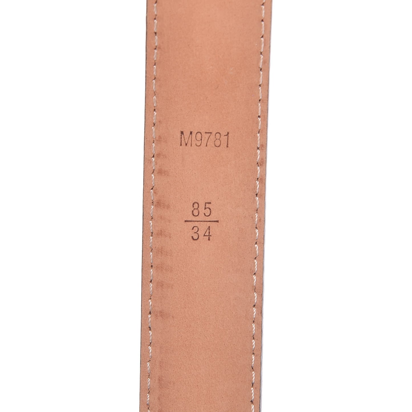 Mini Monogram 25mm LV Initiales Belt 85 34