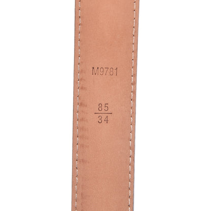 Louis Vuitton Mini Monogram 25mm LV Initiales Belt 85 34 4 of 12