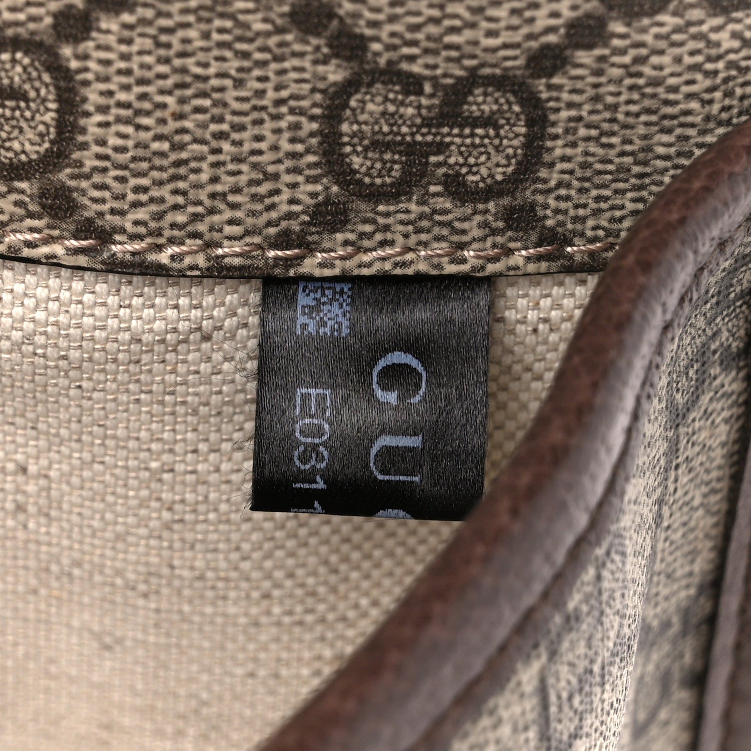 Gucci GG Supreme Monogram Neo Vintage Web Belt Bag Brown 7 of 12