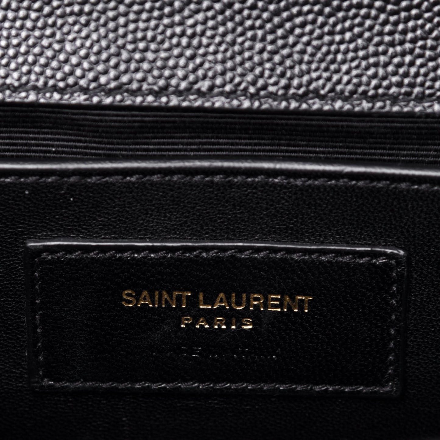 Grain De Poudre Small Monogram Kate Satchel Black