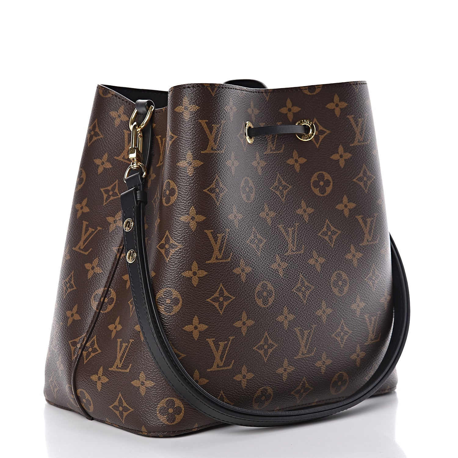 Louis Vuitton Monogram Neonoe MM Black 3 of 11