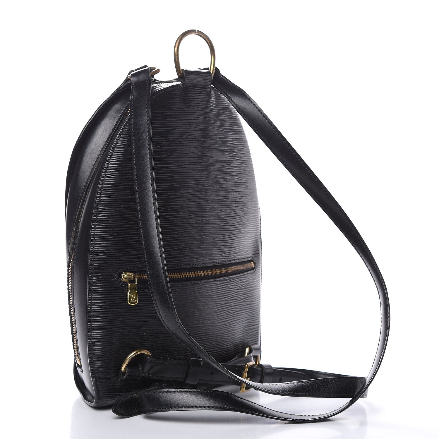 Louis Vuitton Epi Mabillon Backpack Black 3 of 16