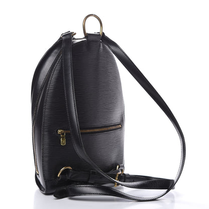 Louis Vuitton Epi Mabillon Backpack Black 3 of 16