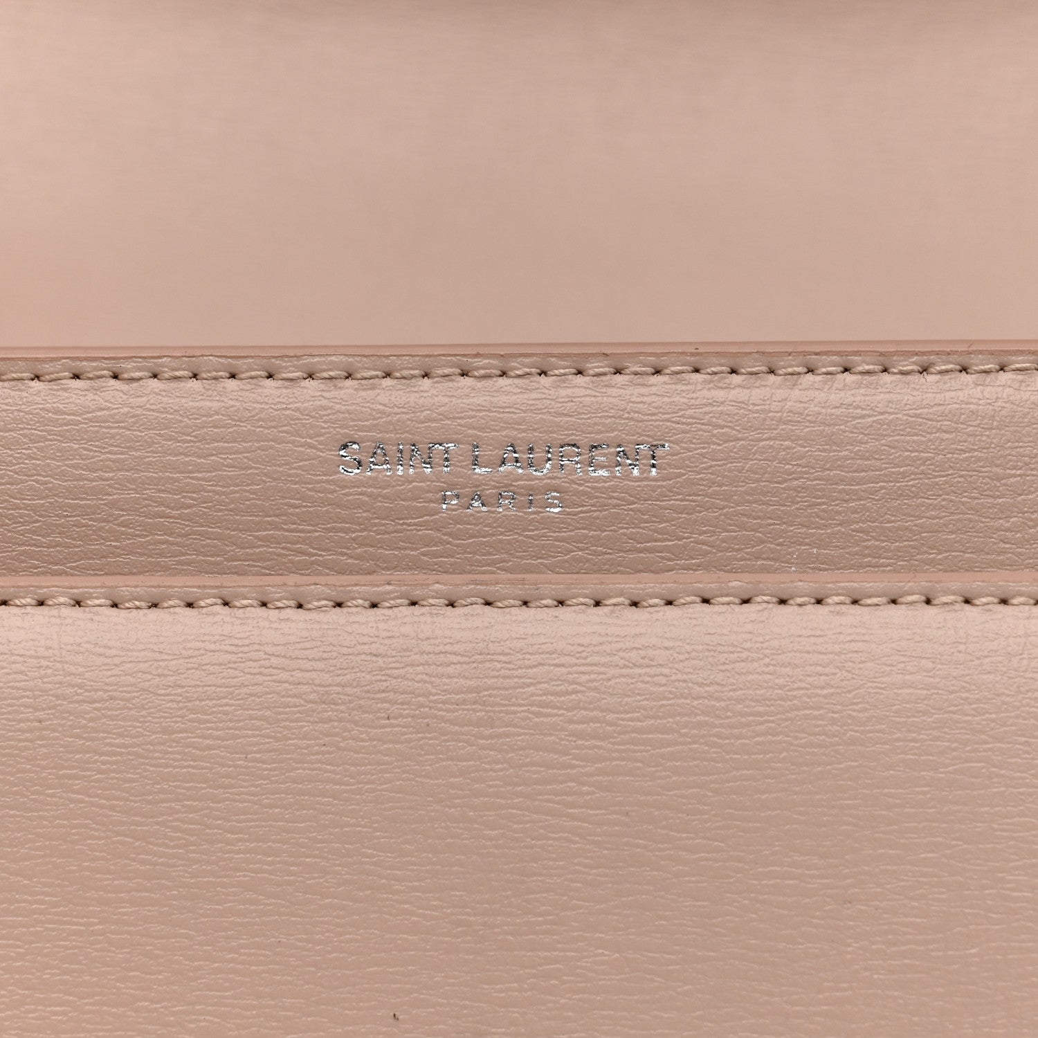 Saint Laurent Calfskin Medium Monogram Sunset Marble Pink 7 of 19