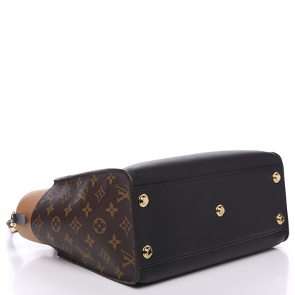 Louis Vuitton Calfskin Monogram On My Side Black 3 of 10