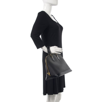 Louis Vuitton Epi Alma PM Black 2 of 13