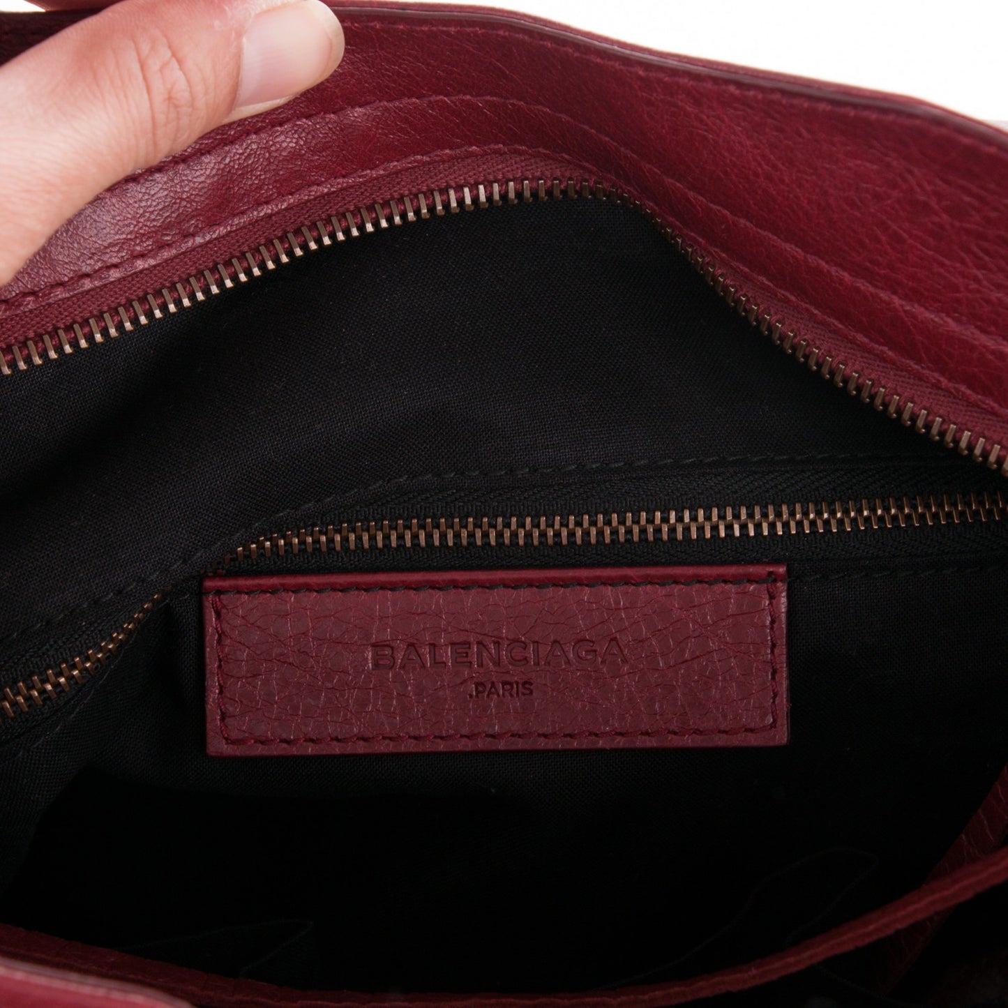 Agneau Classic Hardware Velo Rouge Cerise