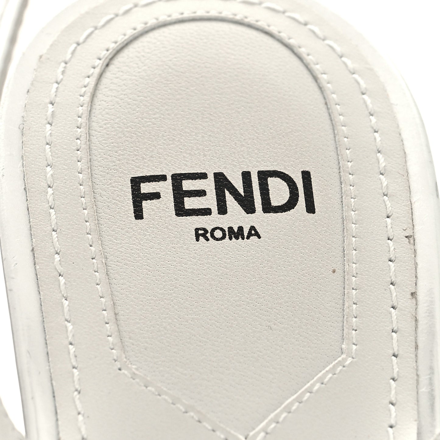Paillette Embellished Fendi First Slingback Pump 37 Grigio