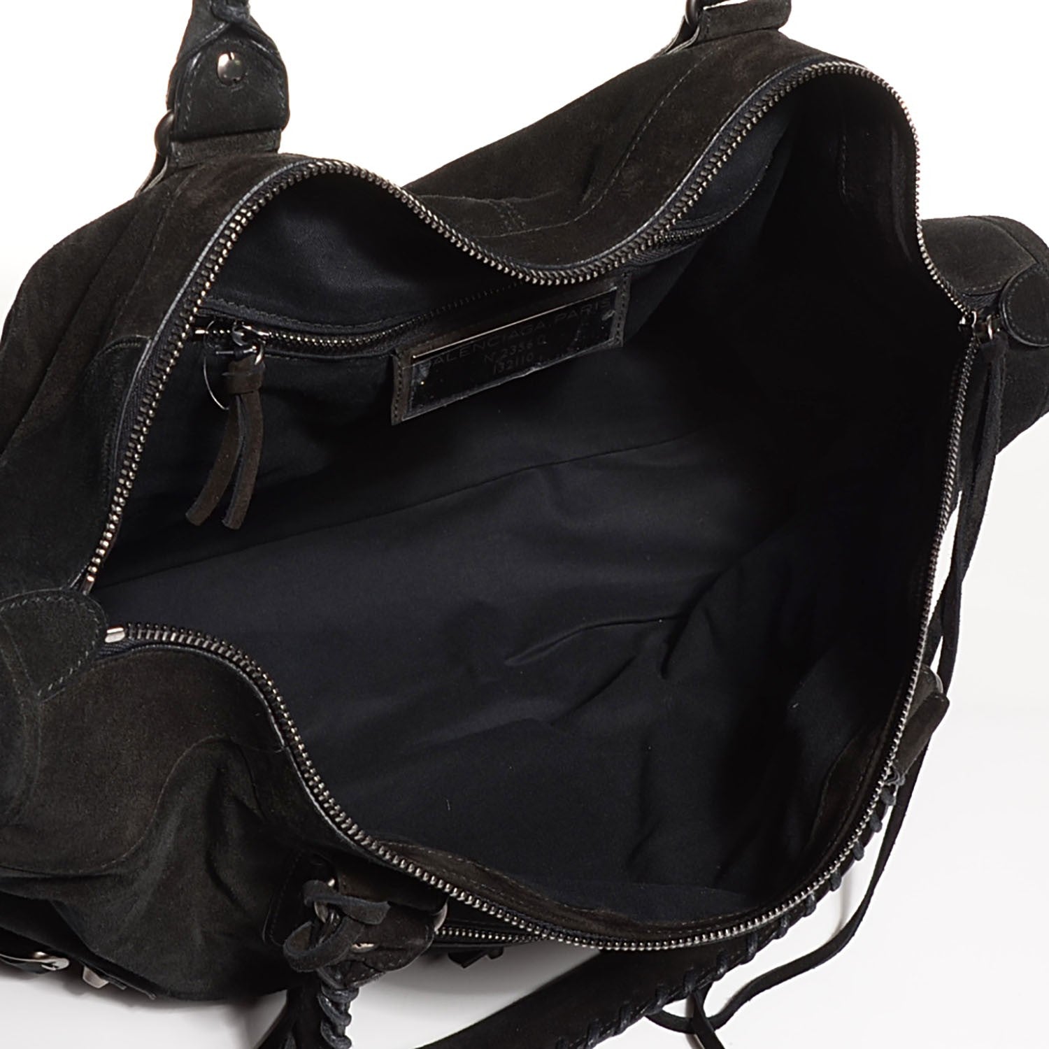 Balenciaga Baby Daim Suede Work Black 5 of 14