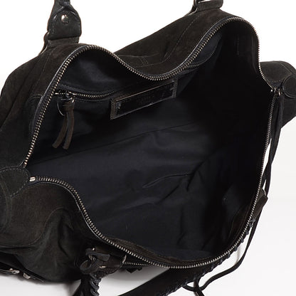 Balenciaga Baby Daim Suede Work Black 5 of 14