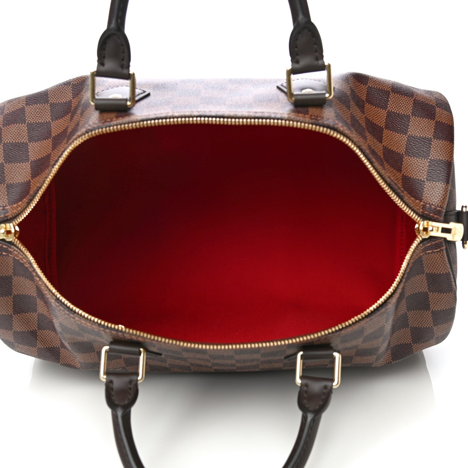 Louis Vuitton Damier Ebene Speedy Bandouliere 35 5 of 13