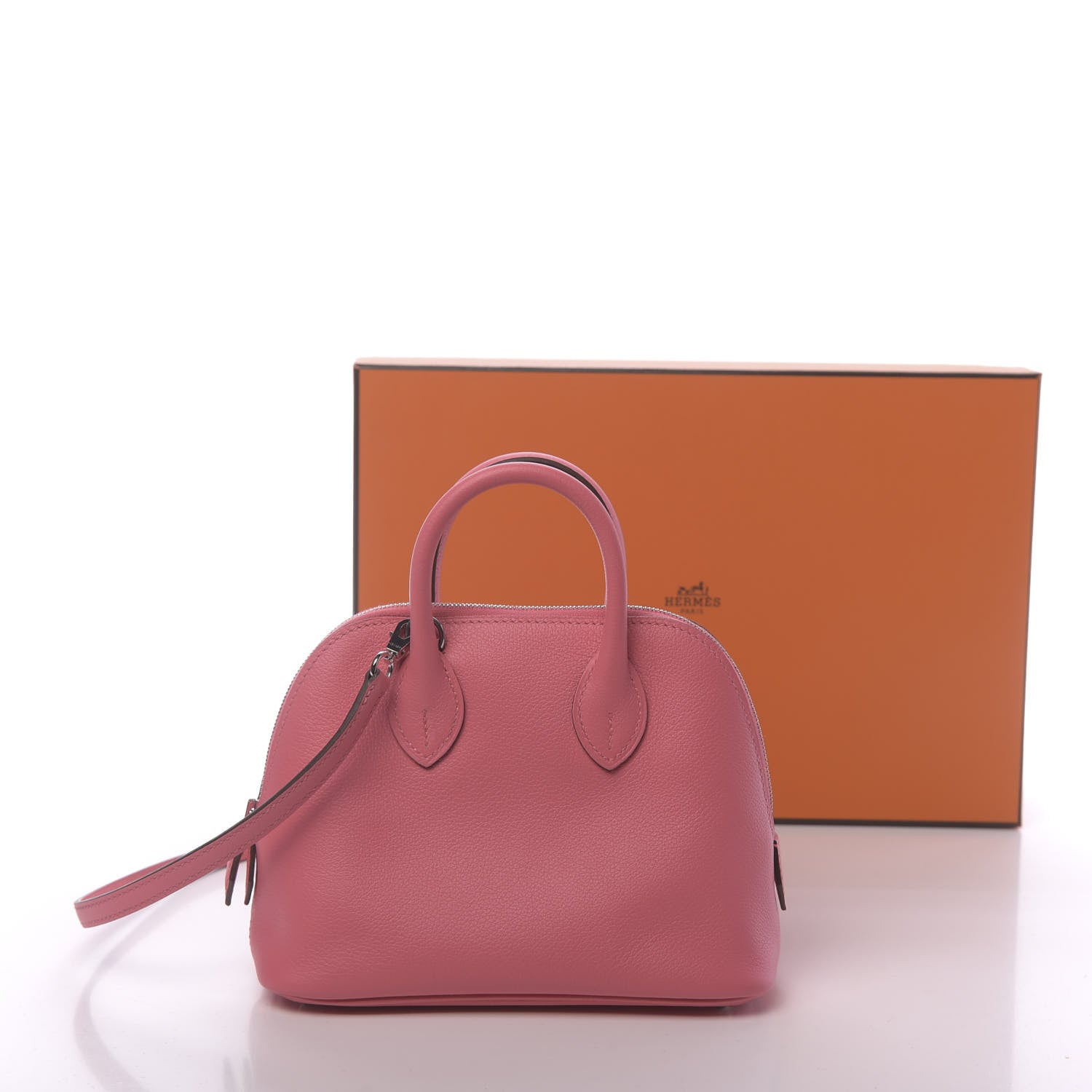 Hermes Evercolor Mini 1923 Bolide Rose Azalee 11 of 11
