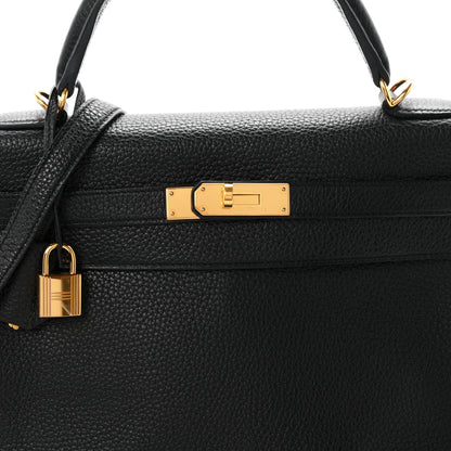 Hermes Togo Kelly Retourne 32 Black 8 of 11