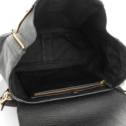 3.1 Phillip Lim 3.1 Textured Calfskin Medium Pashli Satchel Black 5 of 7