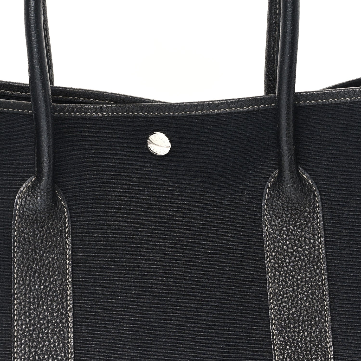Hermes Toile Vache Country Garden Party 36 Black 6 of 12