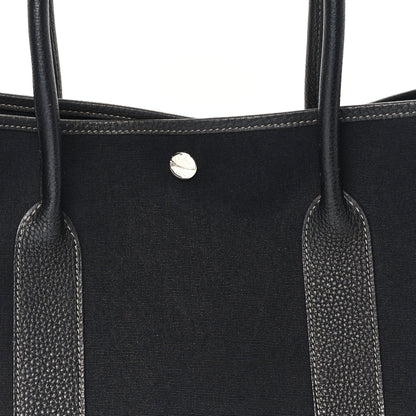 Hermes Toile Vache Country Garden Party 36 Black 6 of 12