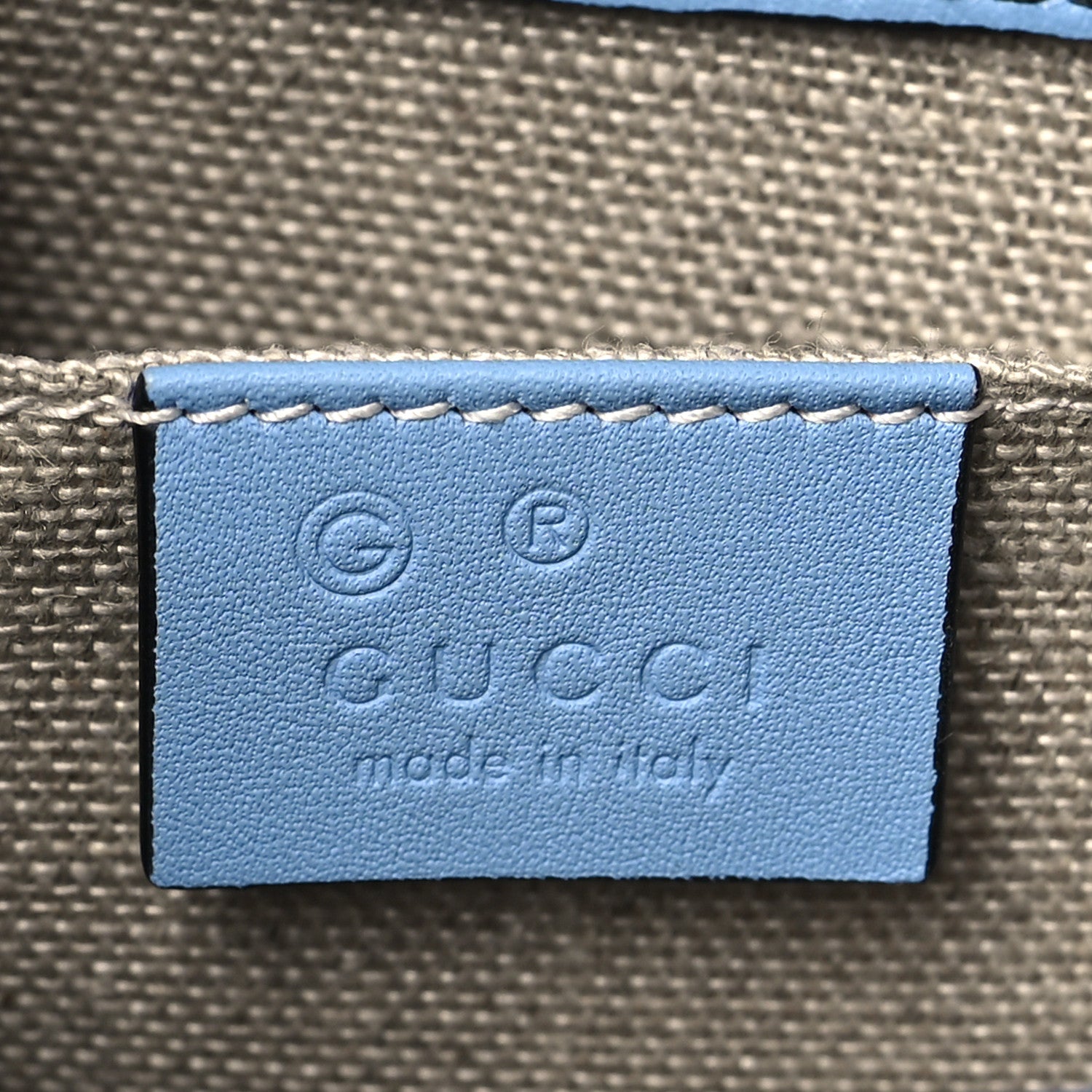 Gucci Microguccissima Medium Emily Chain Shoulder Bag Mineral Blue 6 of 12