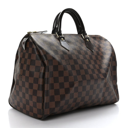 Louis Vuitton Damier Ebene Speedy 35 3 of 11