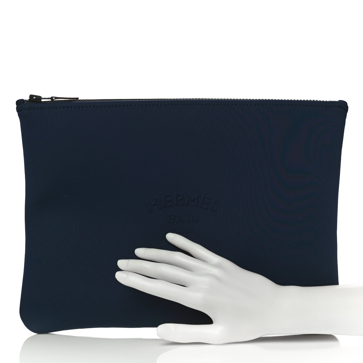 Hermes Neoprene Large Neobain Case Marine 2 of 9