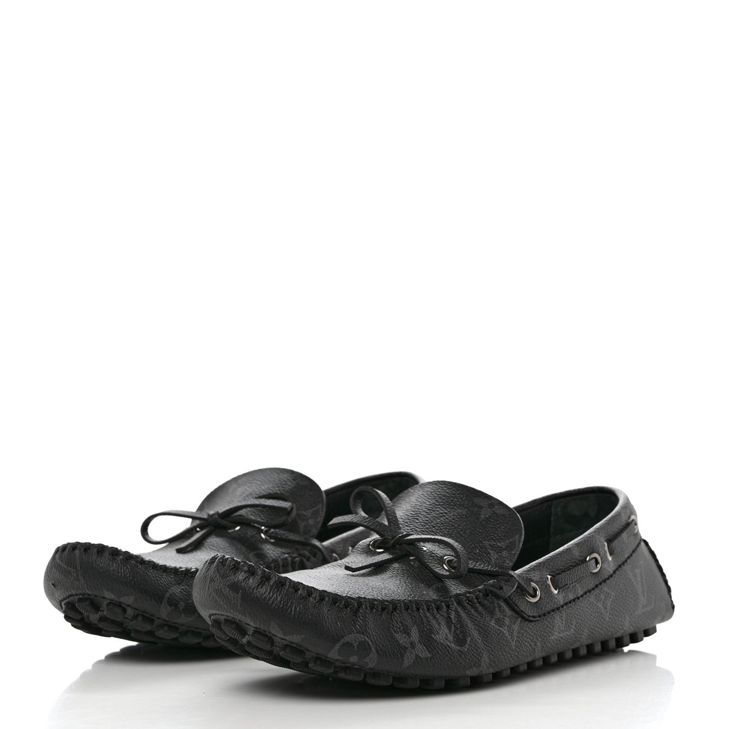 Monogram Eclipse Mens Arizona Car Shoe Moccasin Loafers 7.5