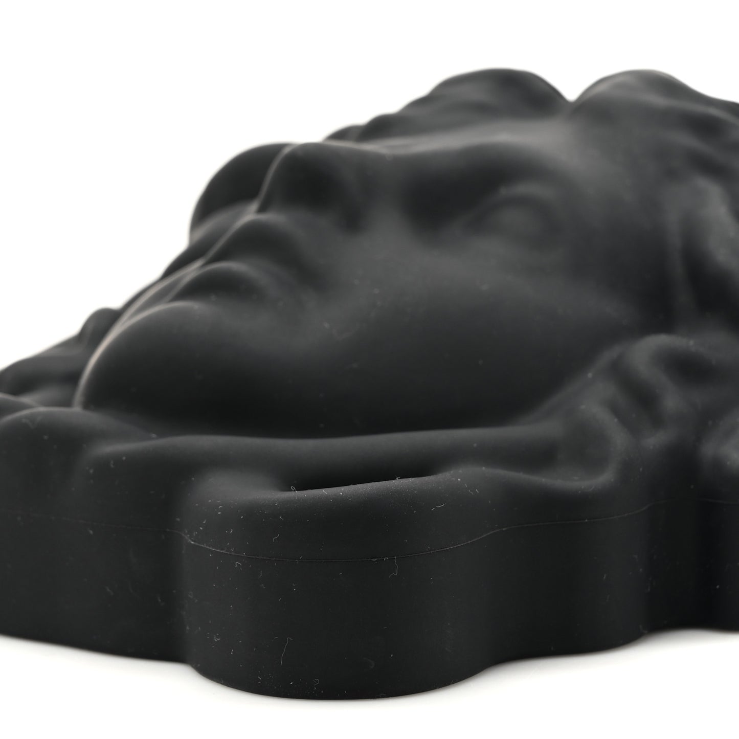 Silicone Medusa Head Crossbody Bag Black