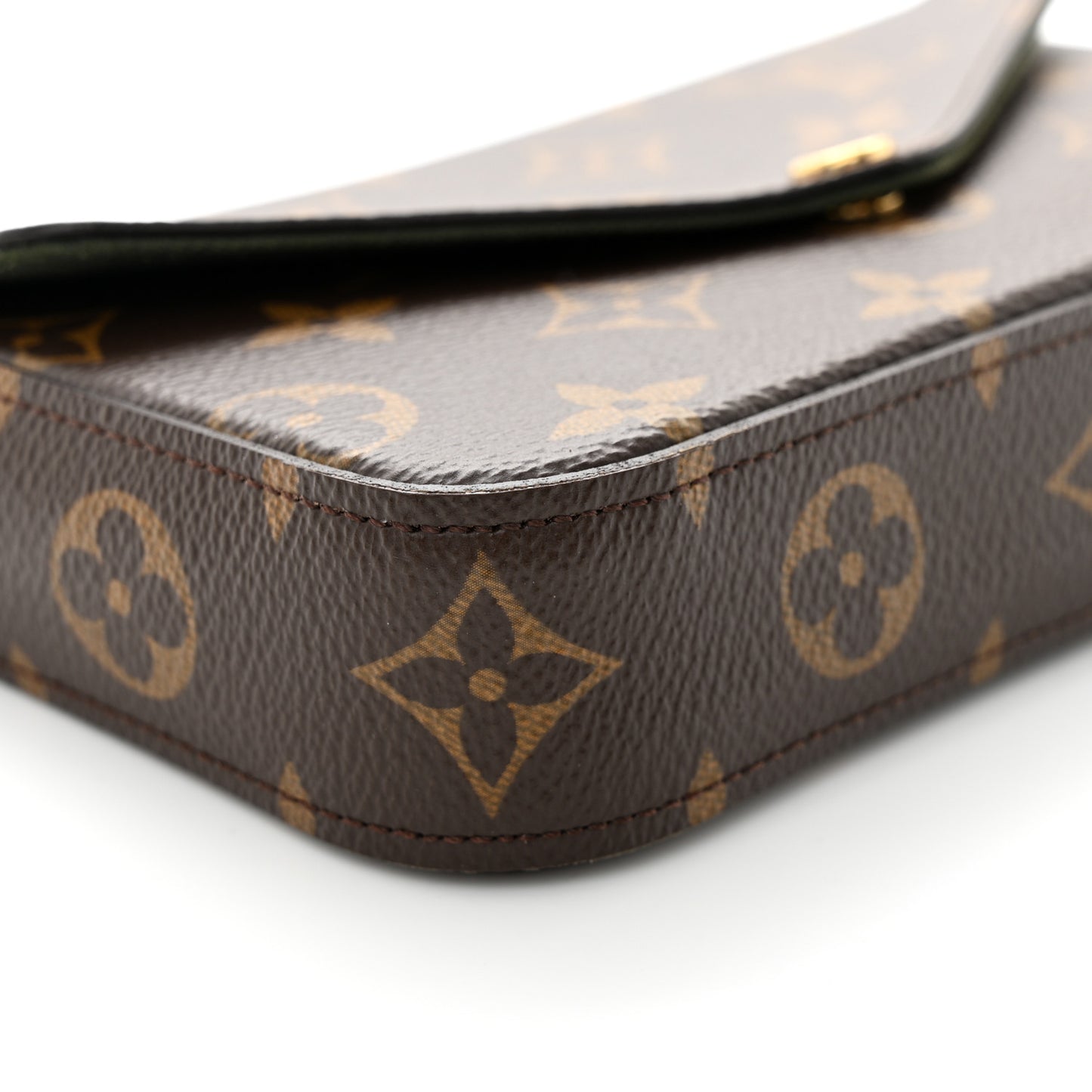 Monogram Felicie Strap & Go Felicie Pochette Kaki