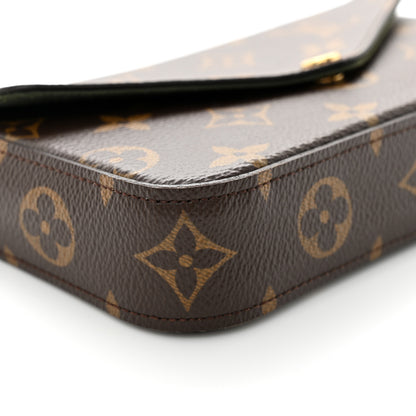 Louis Vuitton Monogram Felicie Strap & Go Felicie Pochette Kaki 9 of 11