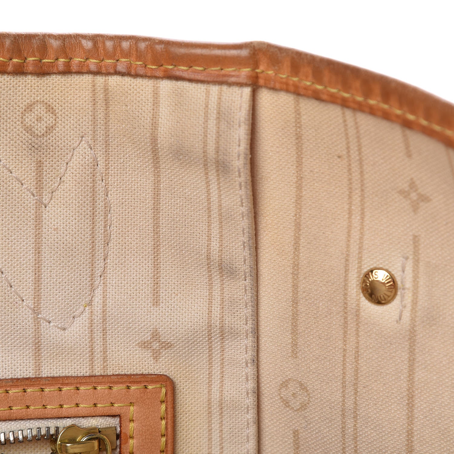 Louis Vuitton Damier Azur Neverfull MM 9 of 25