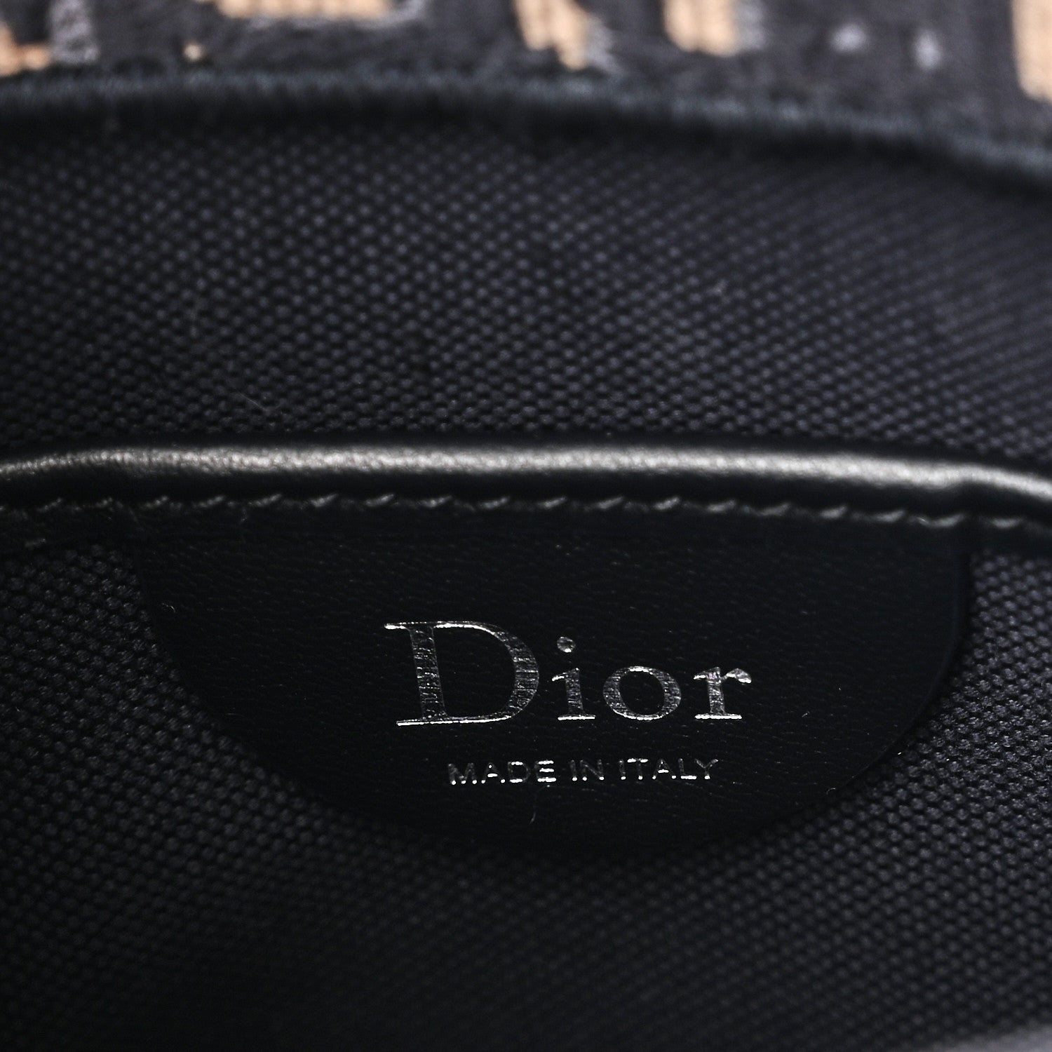 Christian Dior Oblique Embroidered Lace Mini Book Tote With Strap Blue White 6 of 9