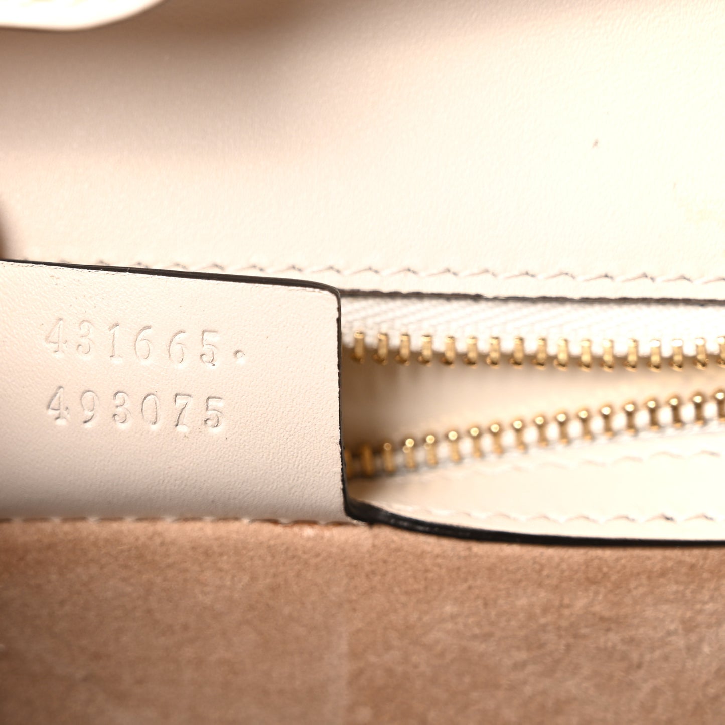 Calfskin Web Medium Sylvie Top Handle Bag White