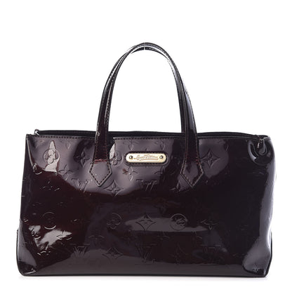 Louis Vuitton Vernis Wilshire PM Amarante 1 of 10