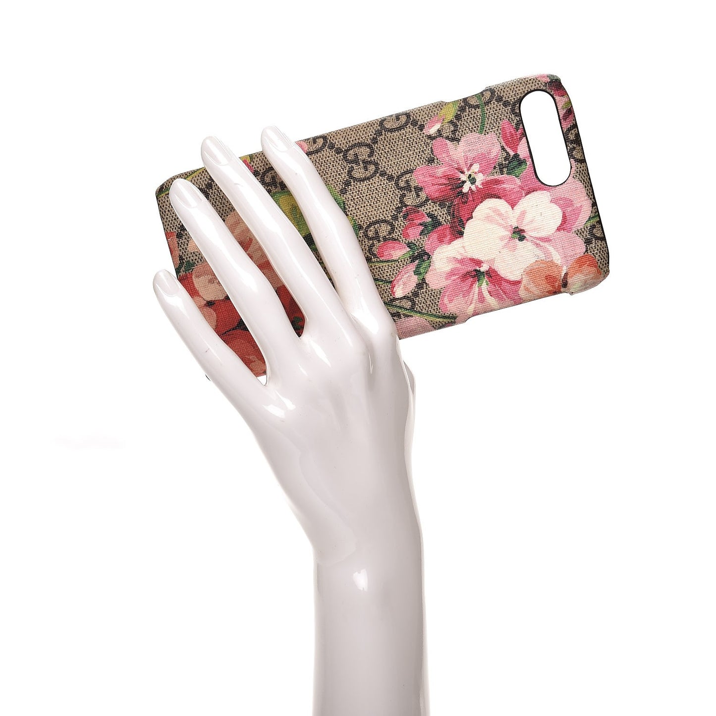 GG Supreme Monogram Blooms iPhone 6 Case Beige Multicolor