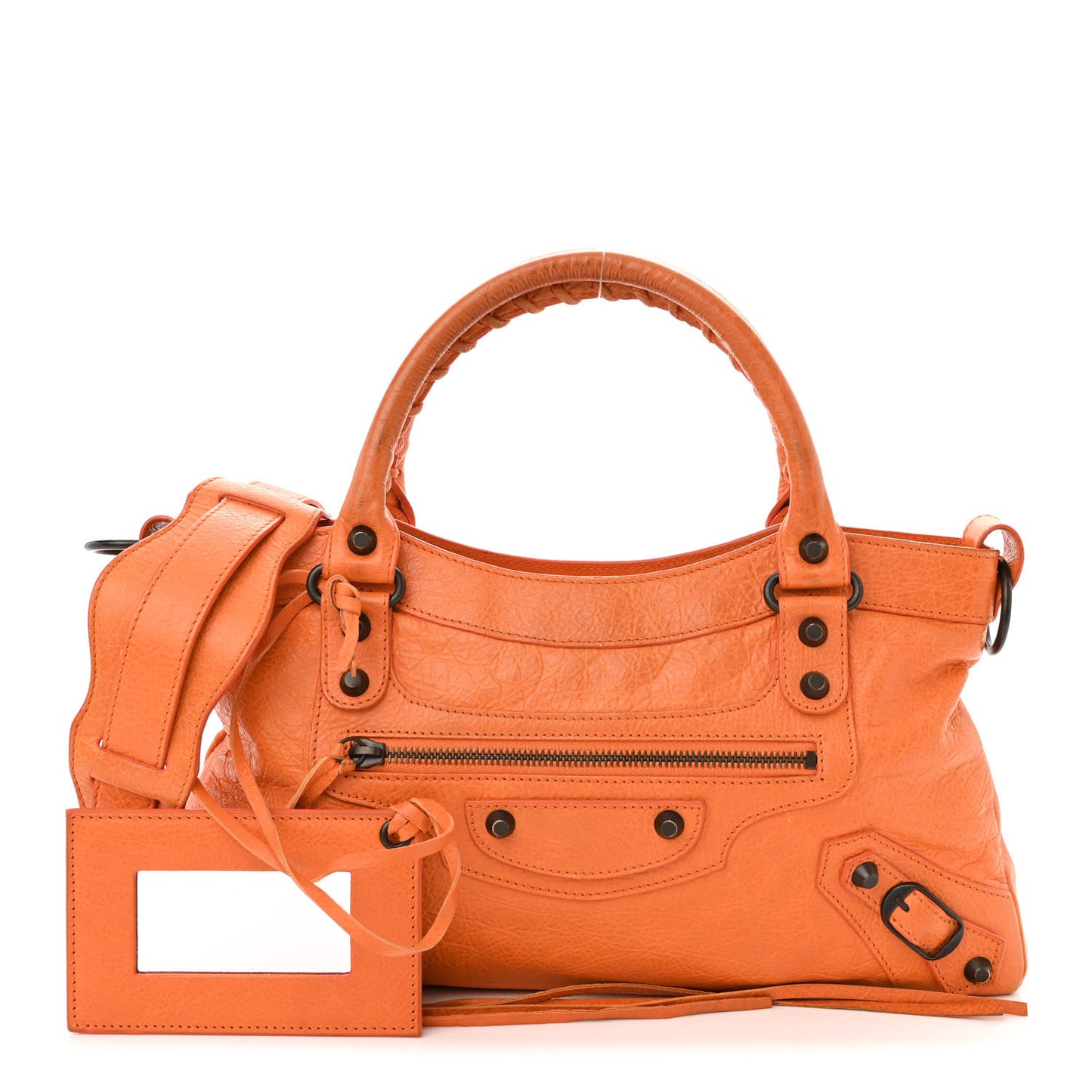 Agneau Classic Hardware First Tangerine