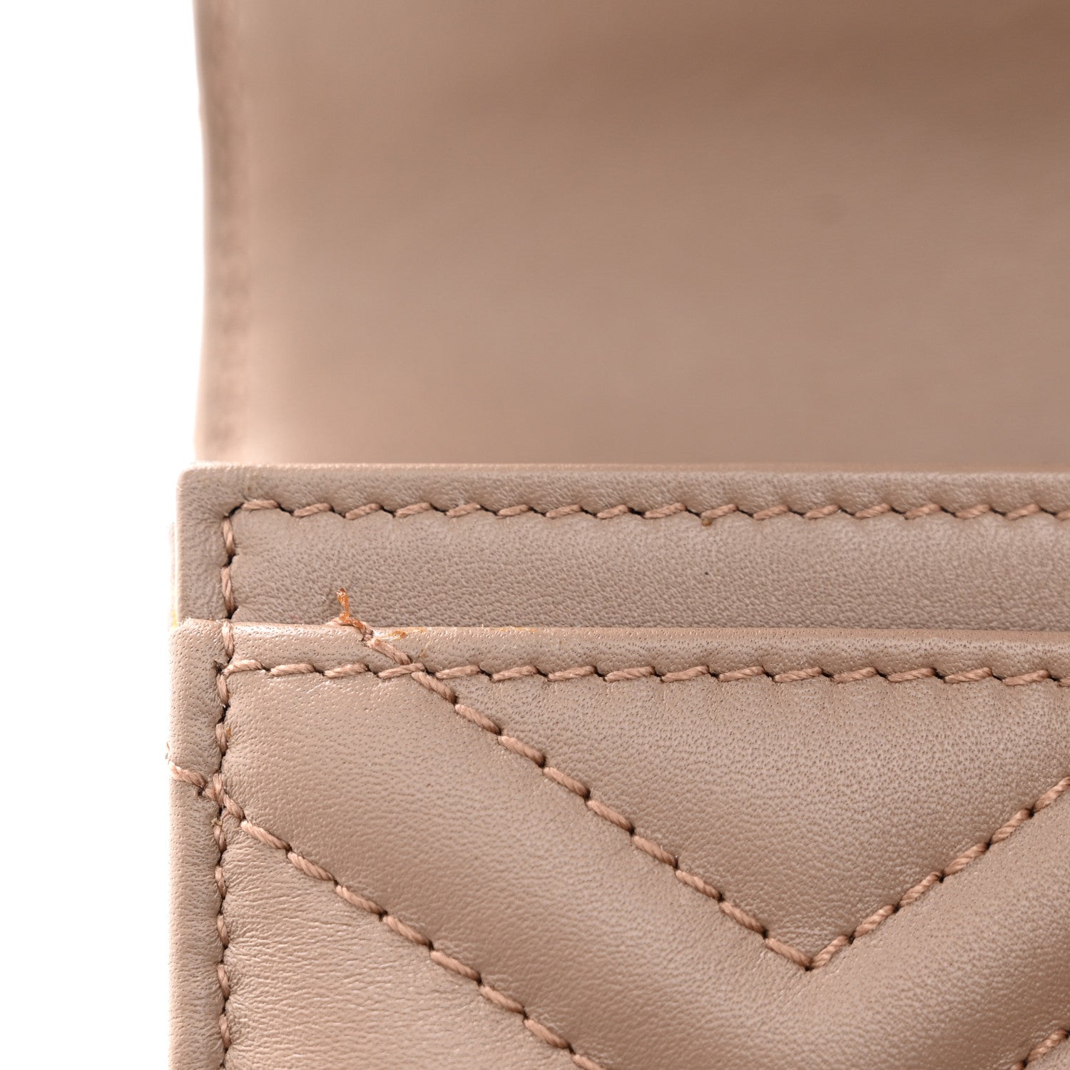 Gucci Calfskin Matelasse GG Marmont Continental Wallet Porcelain Rose 8 of 10
