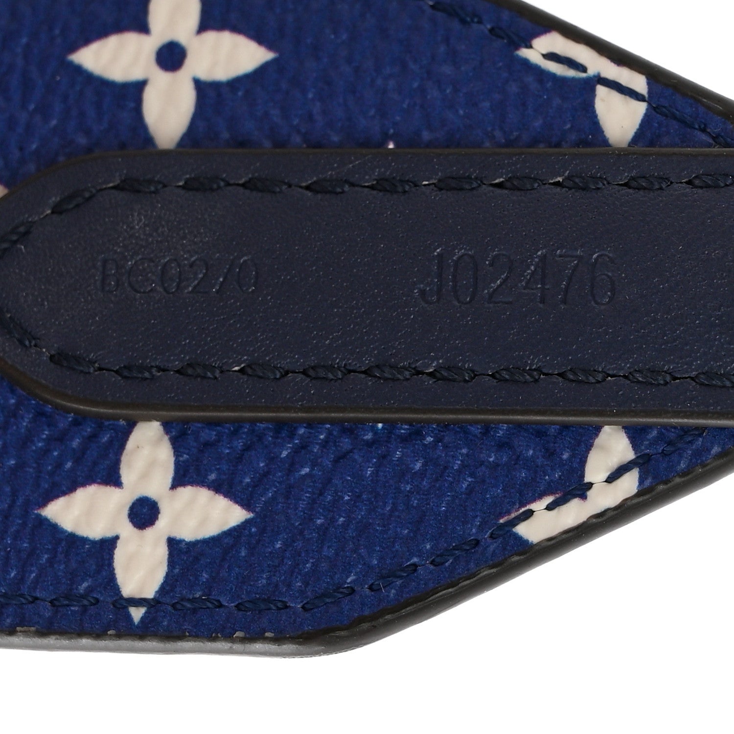 Louis Vuitton Monogram Escale Bandouliere Shoulder Strap Blue 4 of 4