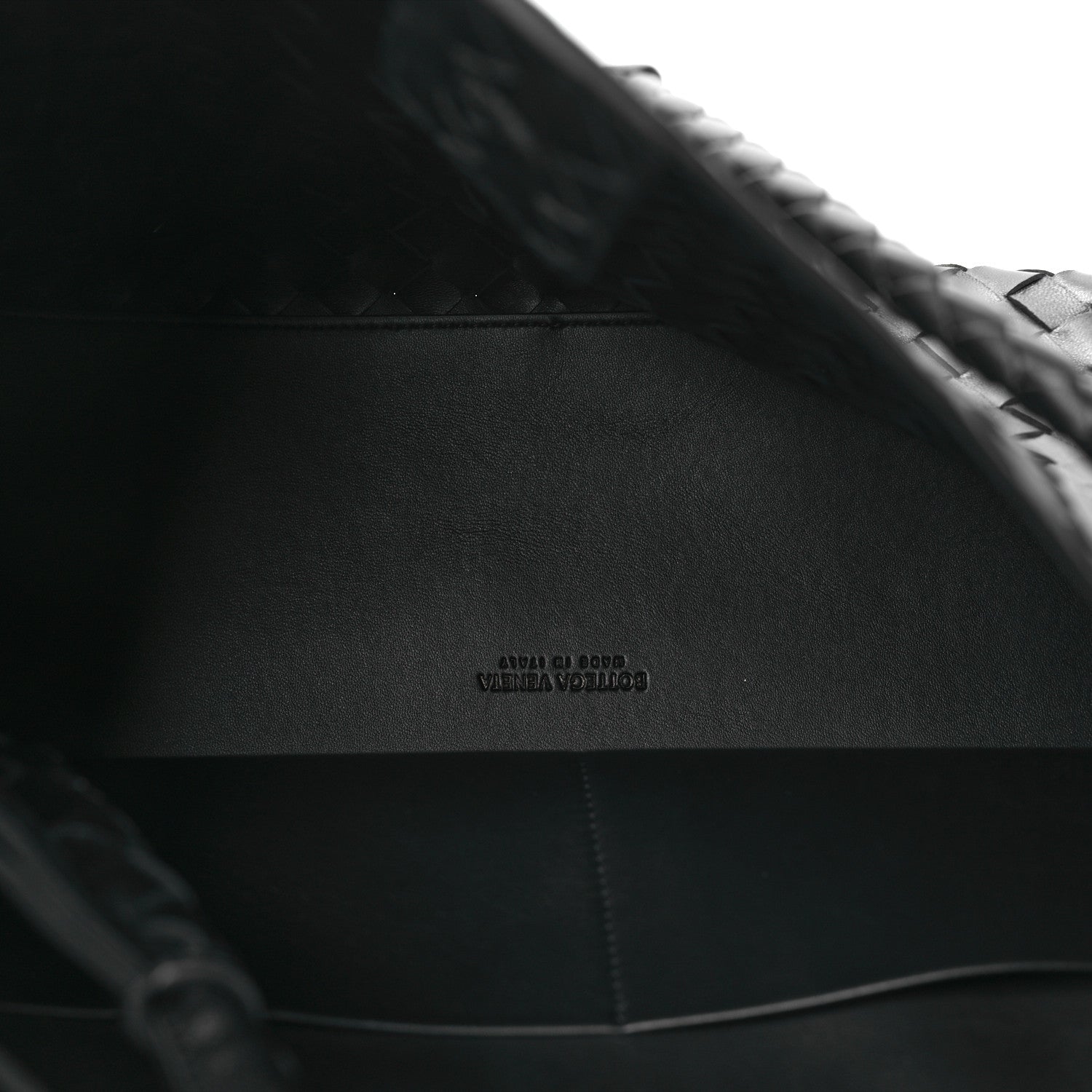 Bottega Veneta Nappa Intrecciato Large Andiamo Shoulder Bag Black 5 of 12