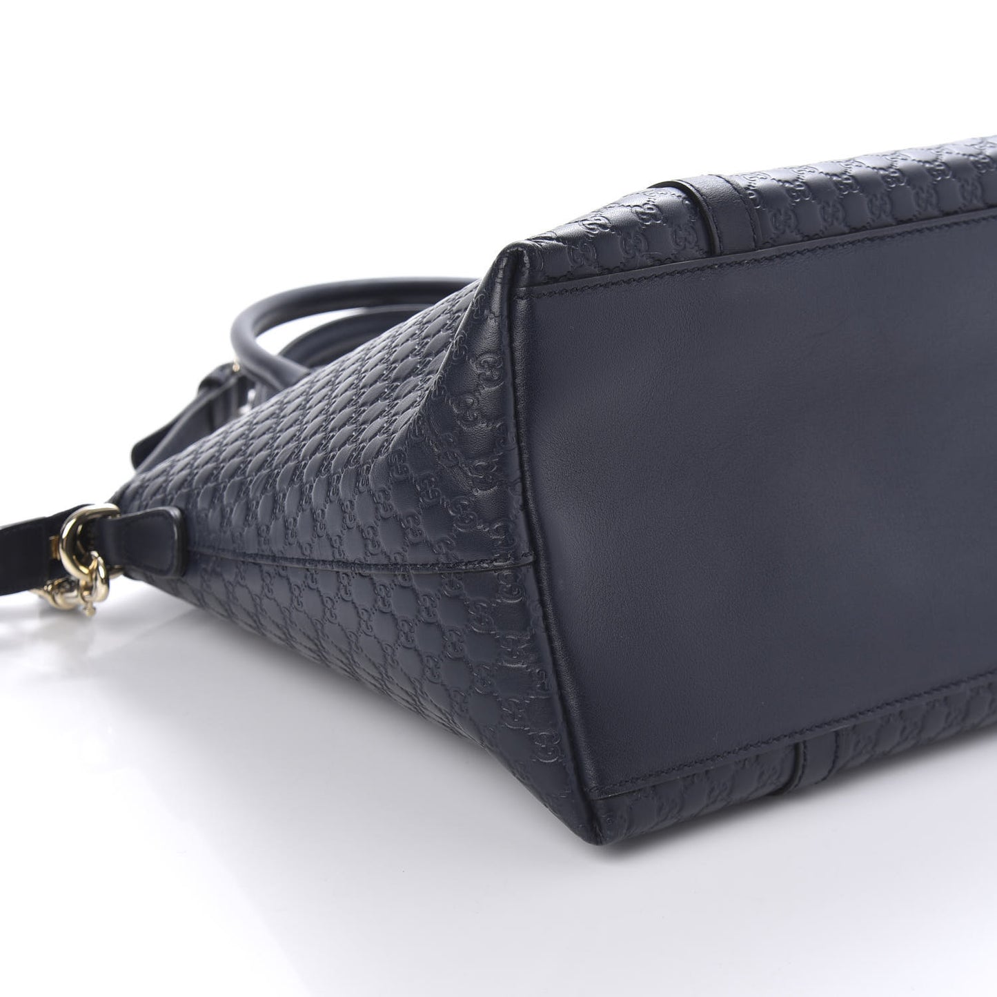 Soft Microguccissima Dome Satchel Navy