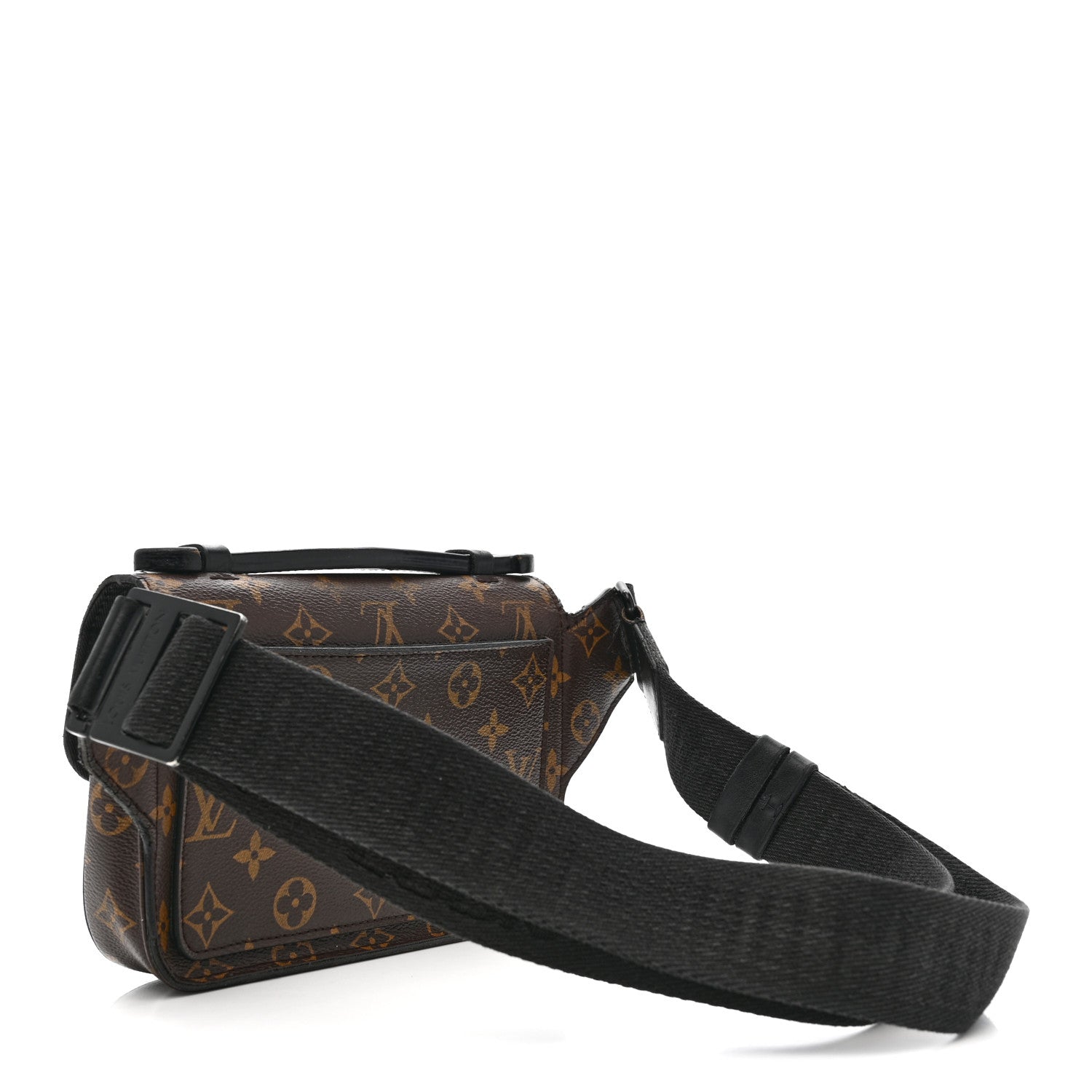 Louis Vuitton Monogram Macassar S Lock Messenger 3 of 18