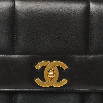 Chanel Lambskin Vertical Quilted Kelly Flap Bag Black 8 of 11