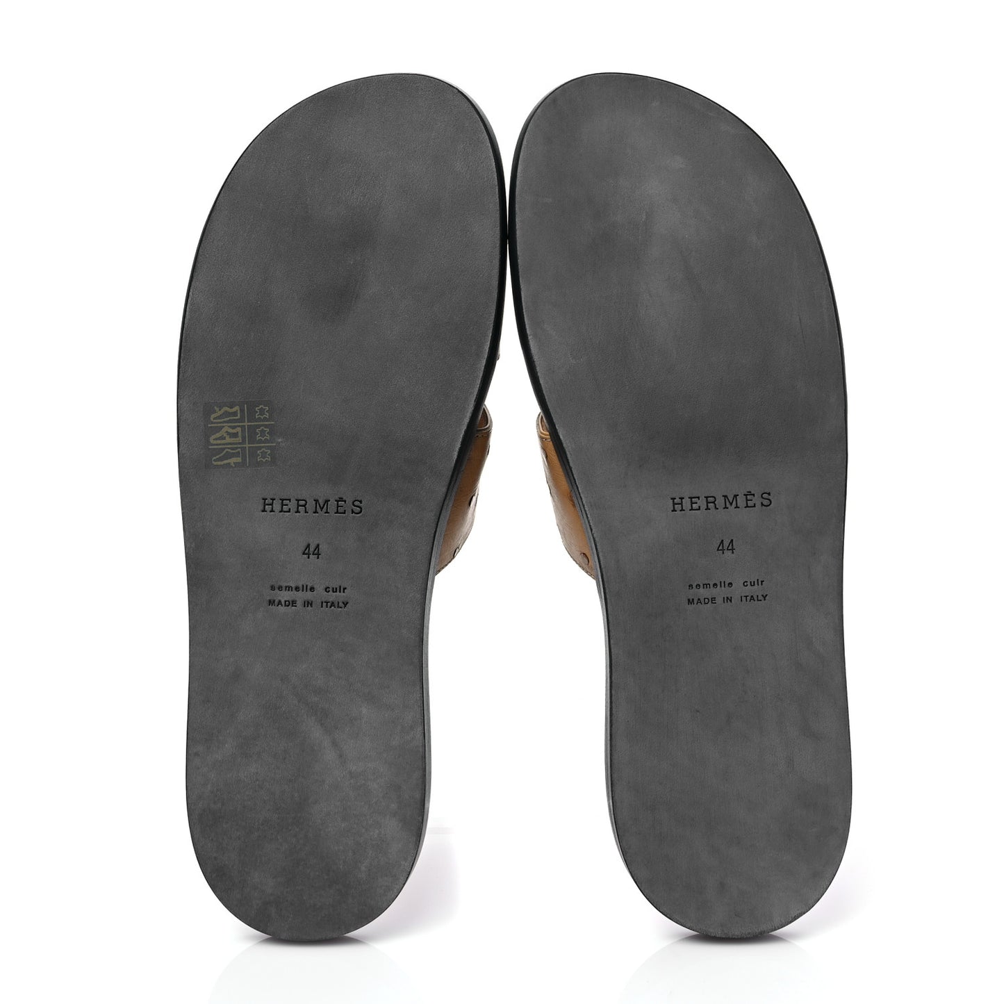 Ostrich Mens Izmir Sandals 44 Brun Fauve