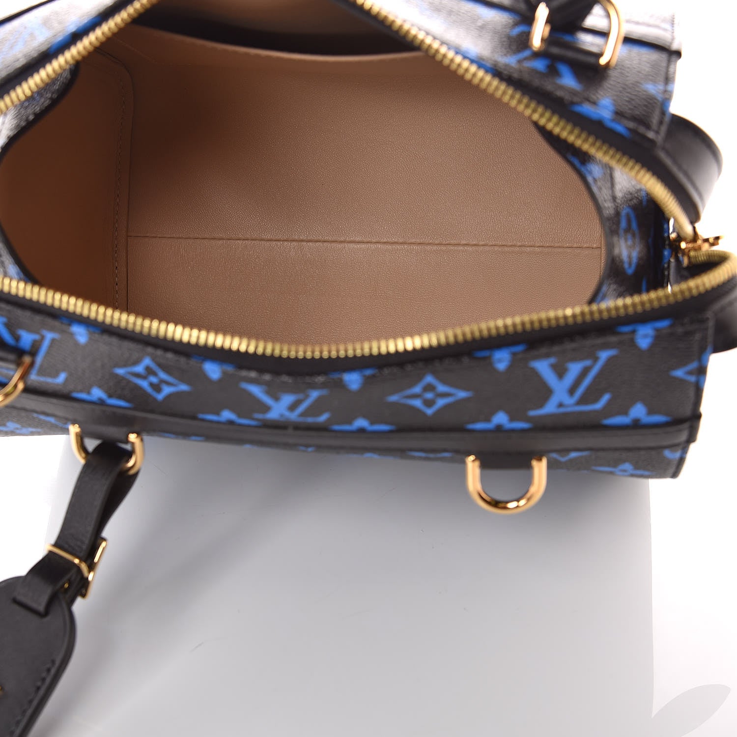 Louis Vuitton Colored Monogram Speedy Amazon PM Blue Black 7 of 9