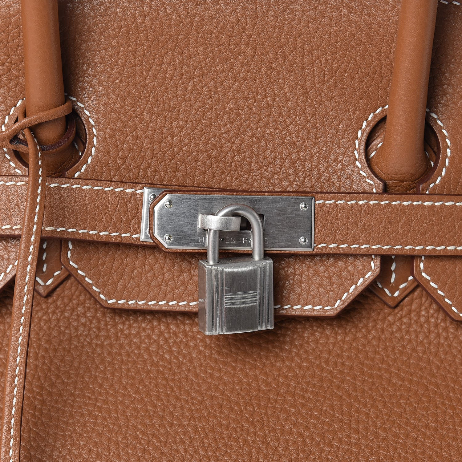 Hermes Taurillon Clemence Birkin 35 Gold 9 of 15