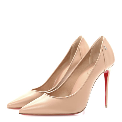 Christian Louboutin Nappa Sporty Kate 100 Pumps 39 Blush 4 of 9