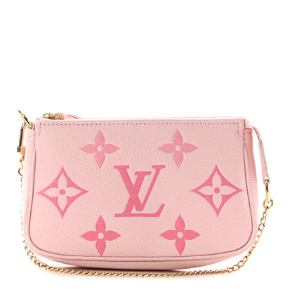 Louis Vuitton Empreinte Monogram Giant By The Pool Mini Pochette Accessories Bouton De Rose 1 of 6